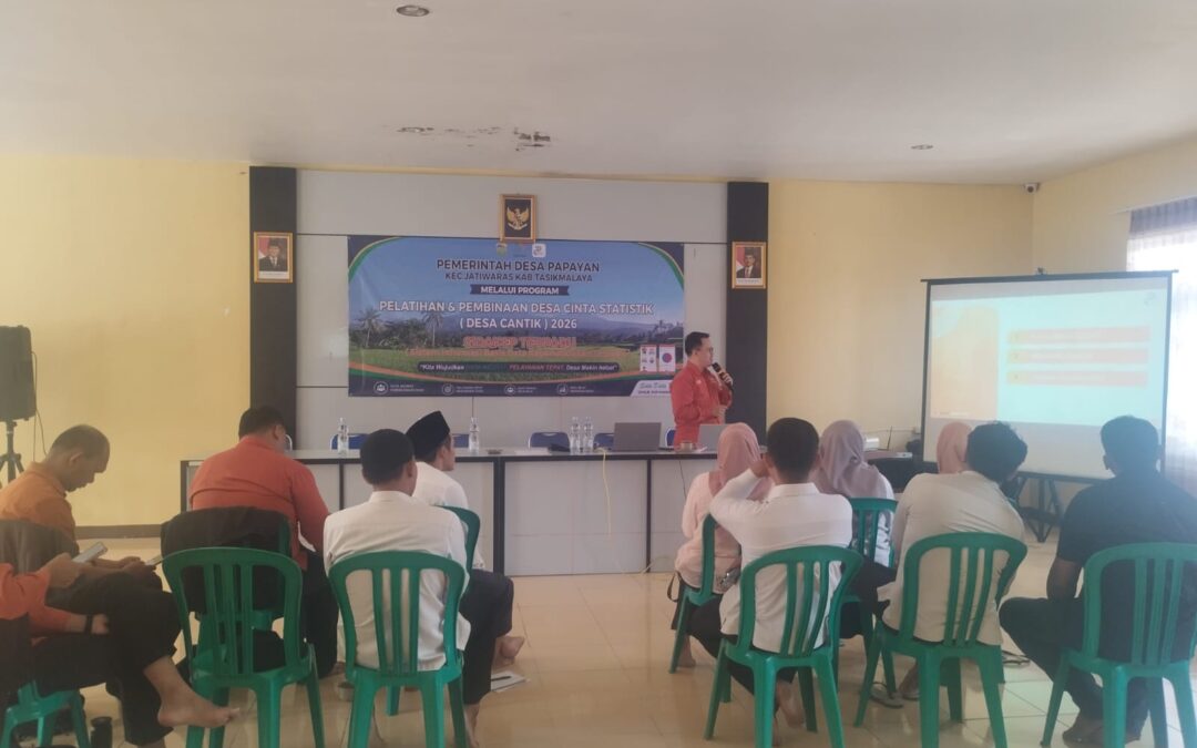 Melalui Program Pembinaan Desa Cantik 2026, Desa Papayan Wujudkan Data Desa Akurat dan Terpadu
