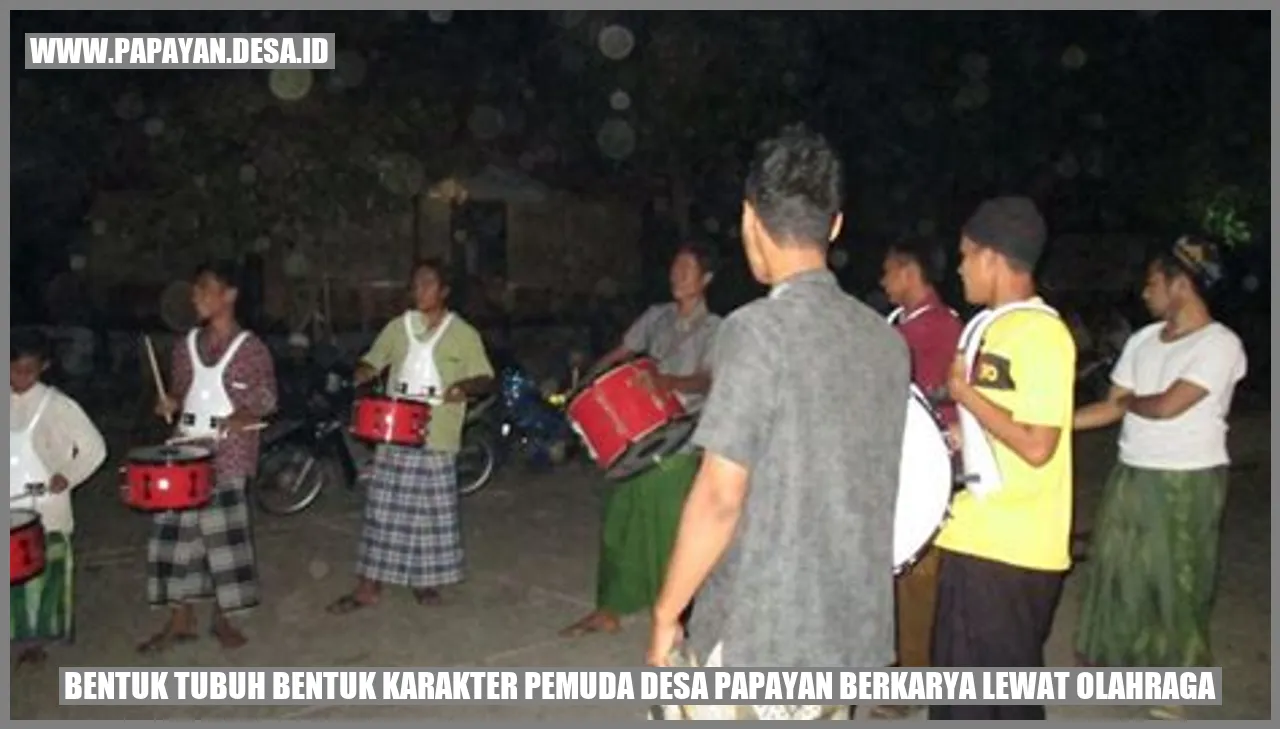 Bentuk Tubuh, Bentuk Karakter: Pemuda Desa Papayan Berkarya Lewat Olahraga