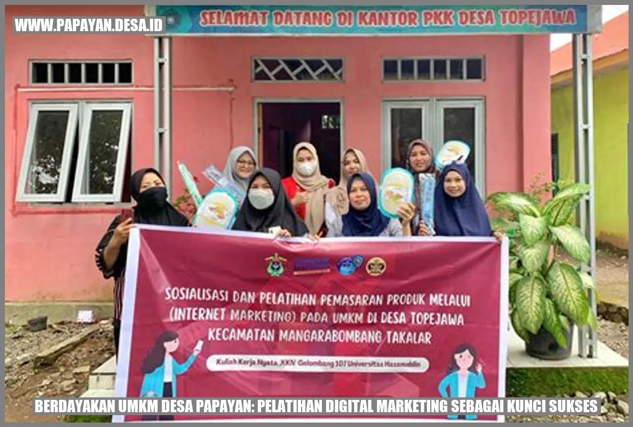 Berdayakan UMKM Desa Papayan
