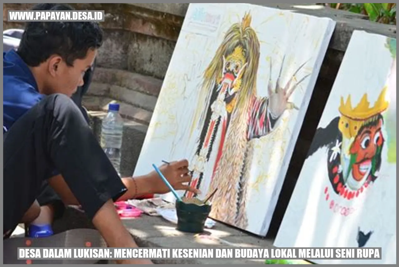 Desa dalam Lukisan: Mencermati Kesenian dan Budaya Lokal Melalui Seni Rupa