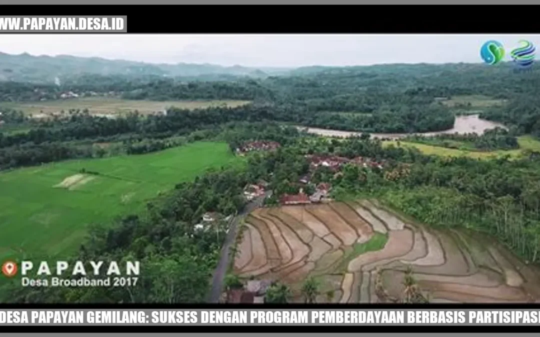 Desa Papayan Gemilang: Sukses dengan Program Pemberdayaan Berbasis Partisipasi