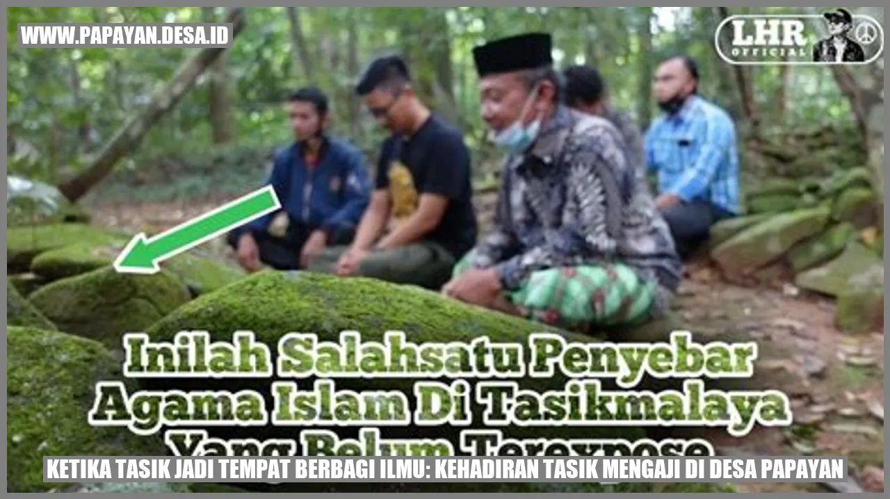 Tasik Mengaji di Desa Papayan