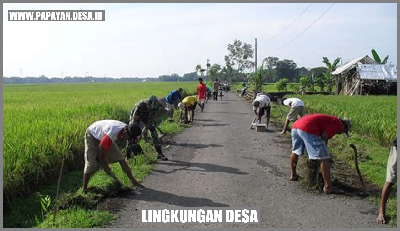 Lingkungan Desa