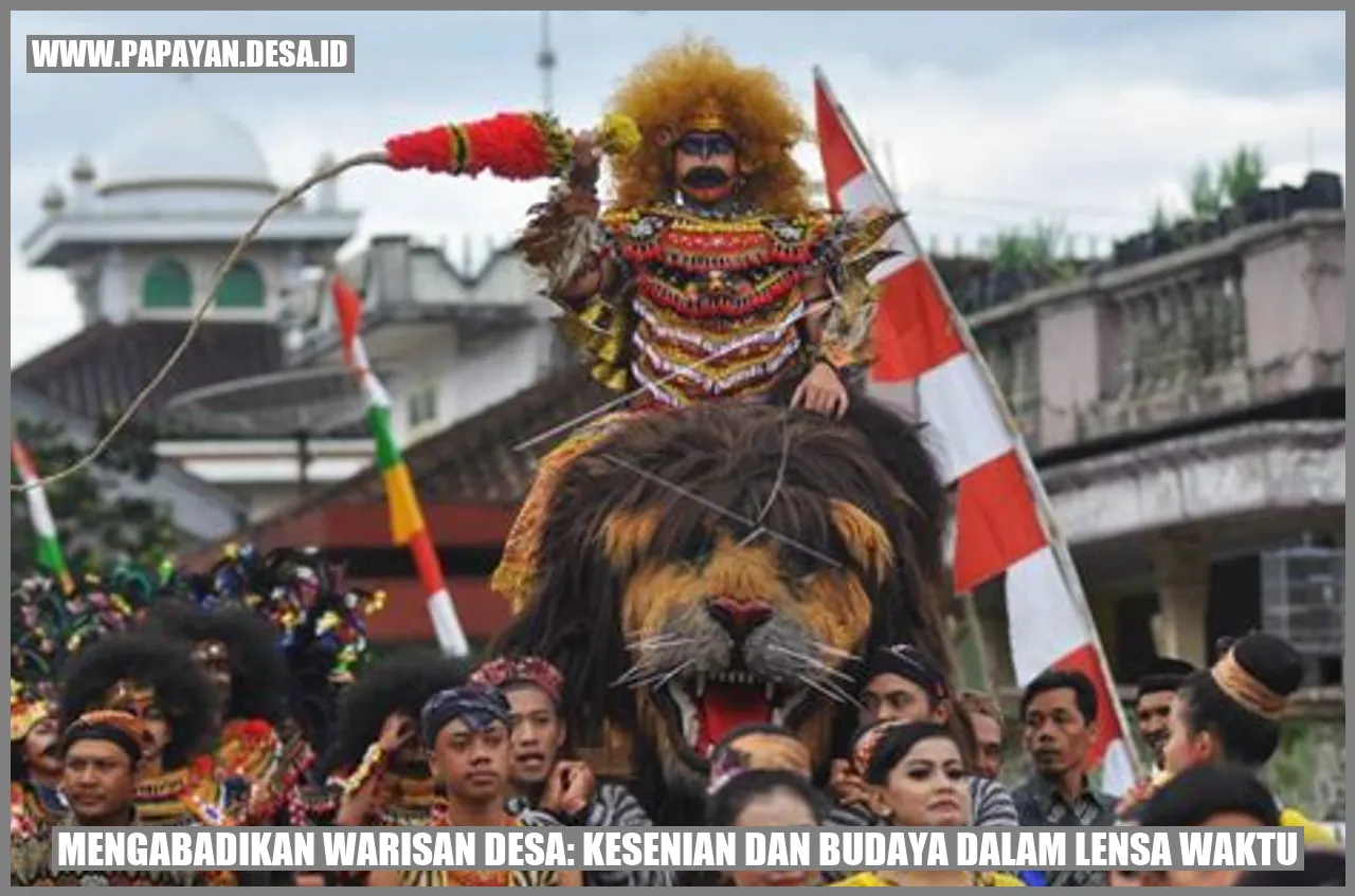 Gambar Cahaya di Desa Papayan