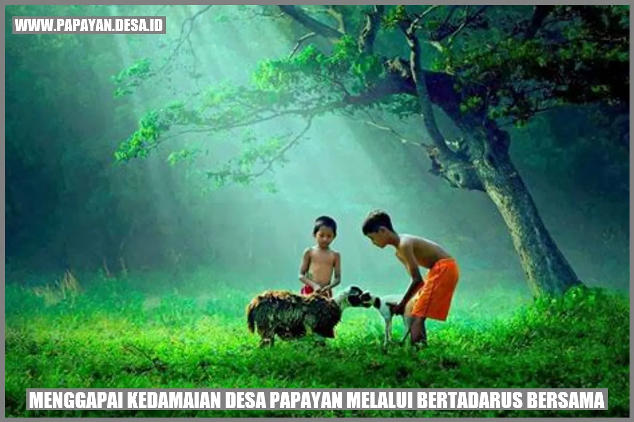 Bertadarus Bersama di Desa Papayan