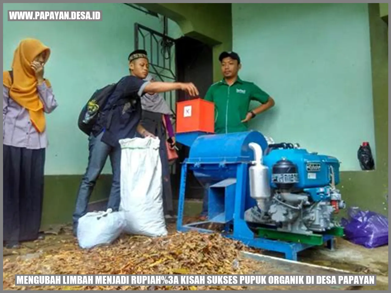 Mengubah Limbah Menjadi Rupiah: Kisah Sukses Pupuk Organik di Desa Papayan