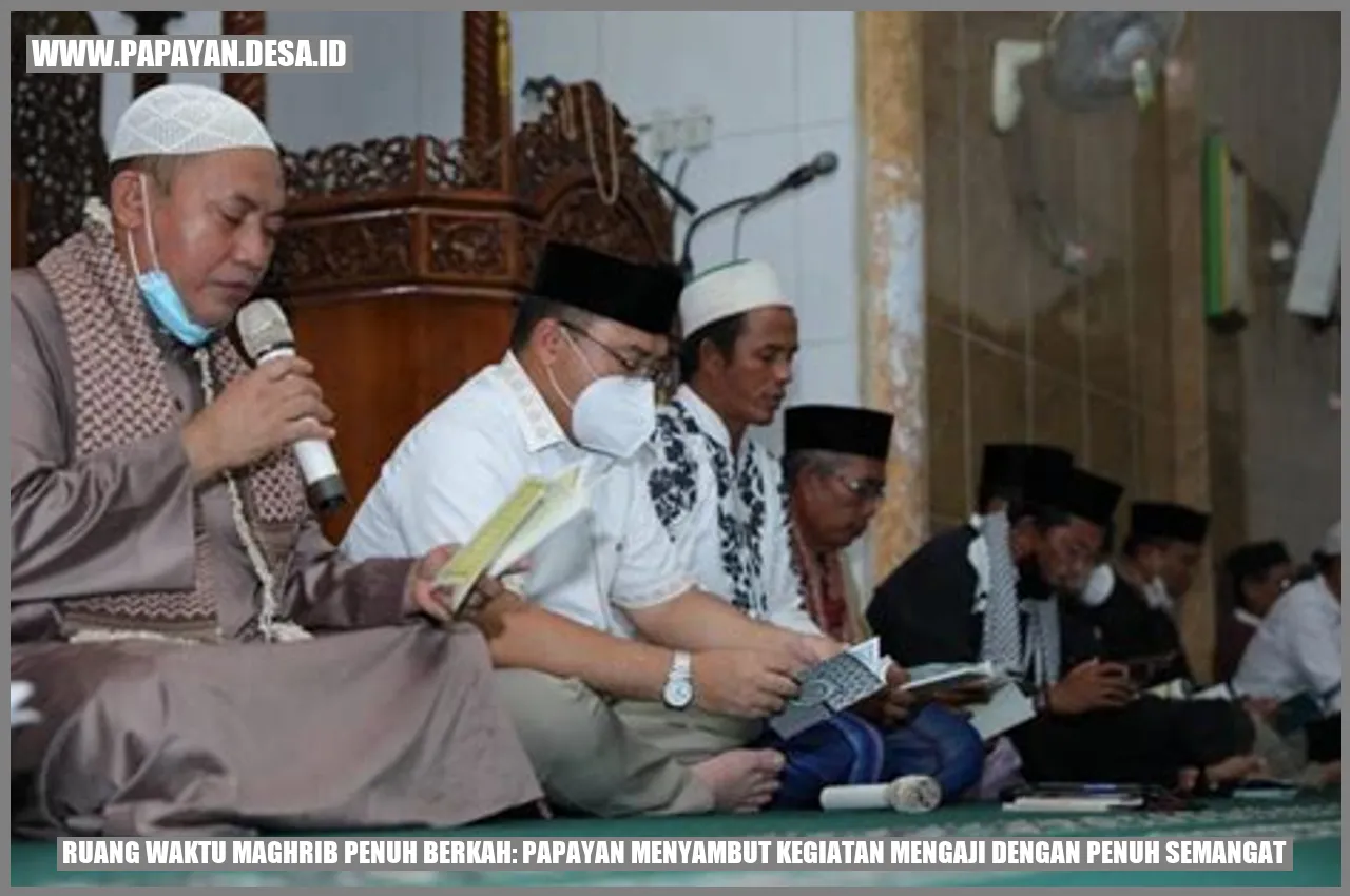Gambar Ruang Waktu Maghrib