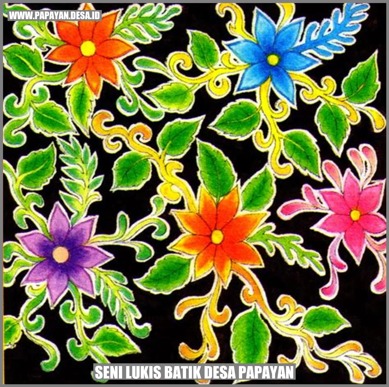 Seni Lukis Batik Desa Papayan