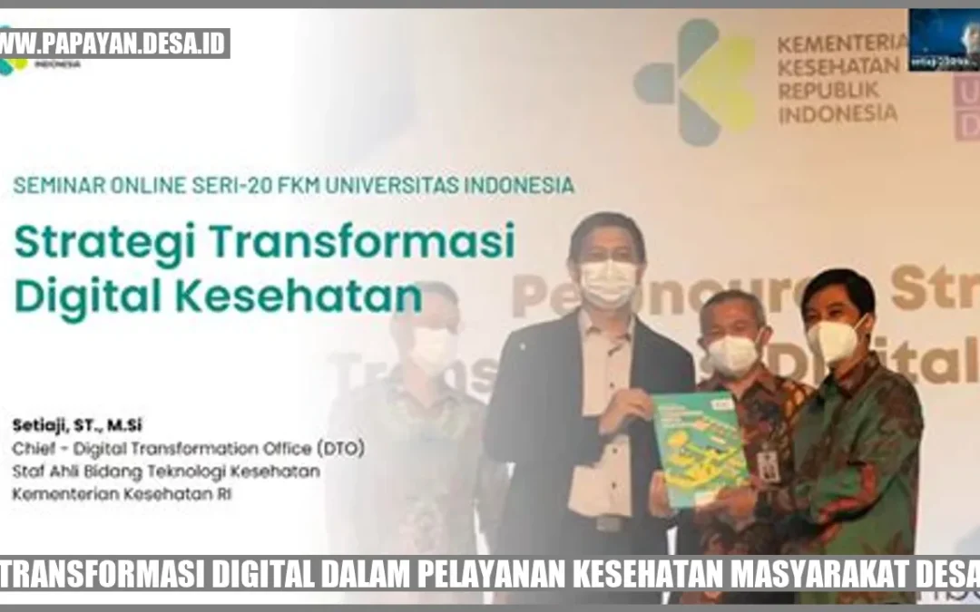 Transformasi Digital Kesehatan Desa